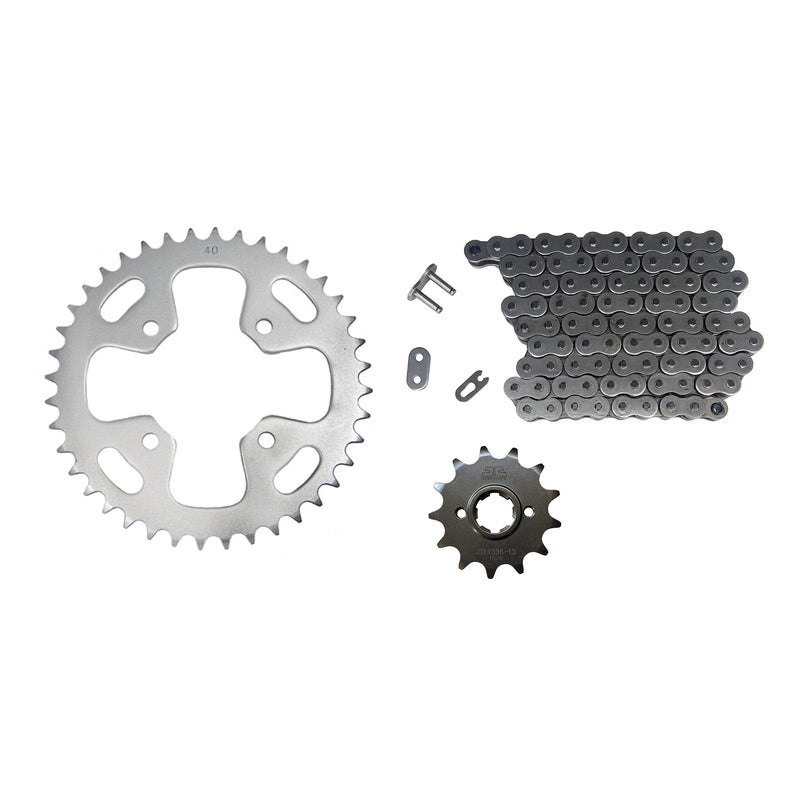 Honda ATC350X Natural / 520x90 / Drive Chain & 13/40 Sprockets (1985–1985)