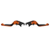 Kawasaki Z900RS ZX6R CNC Orange Extendable Brake Clutch Levers (2018-2022)