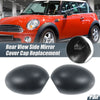 BMW Mini Clubman R55 R57 R56 Pair Rearview Mirror Cover Cap Gray