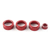 Honda Civic 2022+ CR-V Red 4x AC Climate Control Knob Ring Covers