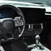 Ford Mustang 2024+ Dry Carbon Fiber Console Vent Panel Cover Trim