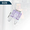Car 35A Mini Blade Fuses 20 x Light Purple (Various Years)
