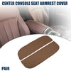 BMW X5 X6 Neoprene Fabric Deep Brown Armrest Protector Cover Pad