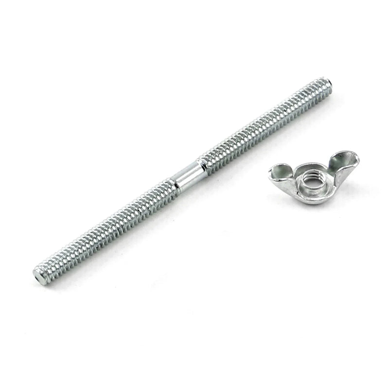 4" Carburetor Stud 1/4"-20 w/Nut