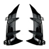 Benz A-Class W177 A200 A220 A35 Black Rear Bumper Splitter Canard Air Vent