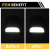 Chevrolet Silverado License Plate Light Tag Lamp White Lens