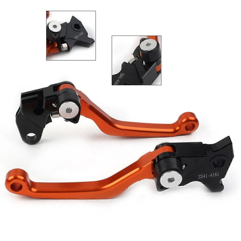 Yamaha TTR125L / LE / LW (2000-2020) - Orange CNC Disc Brake Clutch Levers