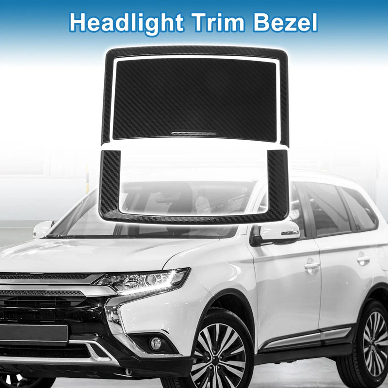 Mitsubishi Outlander Car Front Row Headlight Trim Bezel (2022-2024)