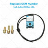 PWM 35A 3 Port Solenoid Valve 5.4W 12V 1/8'' NPT