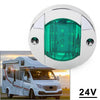 Truck Trailer RV Boat 24V LED Side Marker Lights  Green