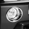 Hummer H2 SUV Chrome Fog Light Trim Bezel Covers (2003-2009)
