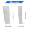 Chevy Colorado (2015-2020) Silver Tone 4 Pcs Door Pillar Window Trim