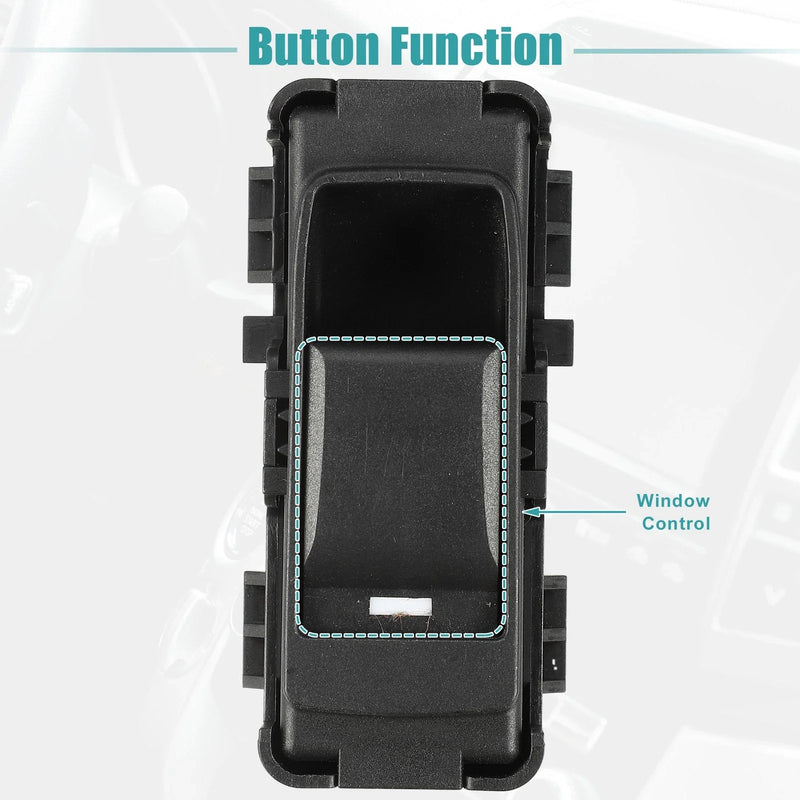Jeep Patriot (2011-2017) Black Rear Left Master Power Window Switch
