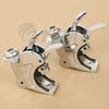Harley Dyna Wide Glide Softail Night Train 41mm Windshield Clamps (88-13)