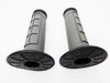 Suzuki RM125 Black Grey Forseti Hand Grip Set