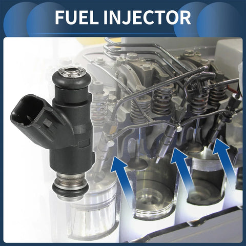 Chevrolet Impala LS LT (2007 - 2010) 1 Pc Fuel Injector 3.5L