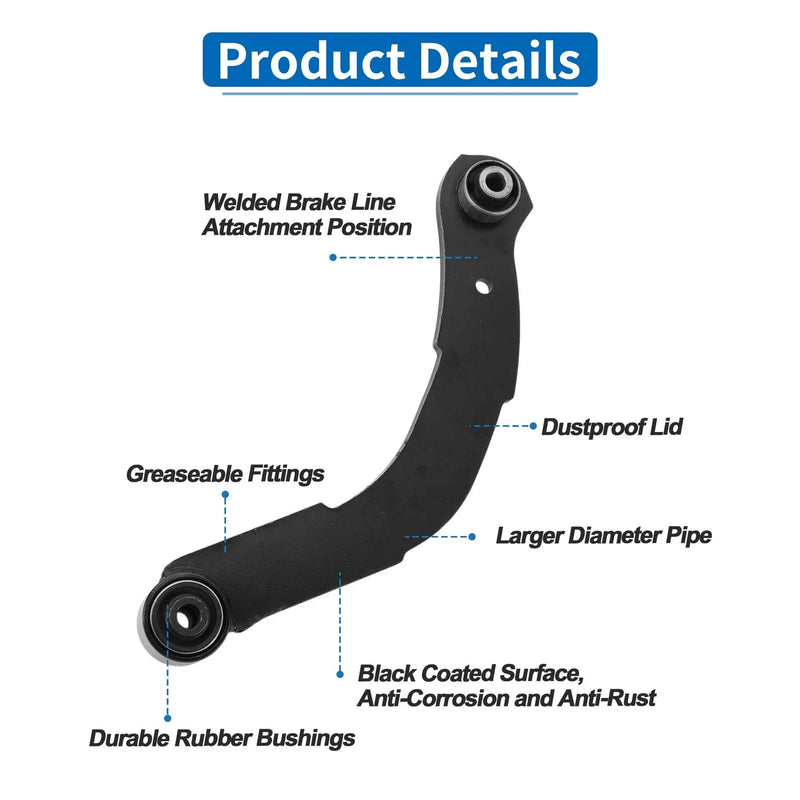 Dodge Durango 2 x Front Upper Control Arms with Ball Joints (2016-2022)