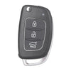 2013-2014 Hyundai Santa Fe Flip Remote Key Fob Case Shell (3 Buttons)