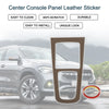 Mercedes-Benz GLA GLB EQA EQB Deep Brown Center Console Panel Sticker