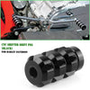 Harley Davidson Black Aluminum Gear Brake Shift Peg Pedal Kit