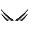 VW Golf 8 GTD GTE R Line Front Bumper Side Spoiler Splitter (2020-2023)