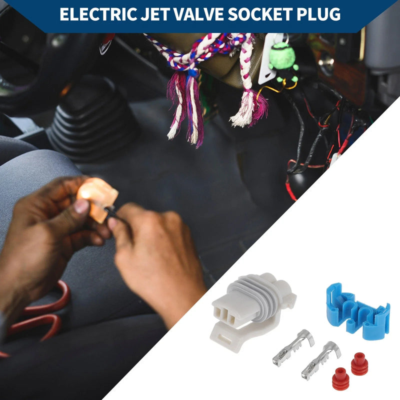 Cadillac Pins Electric Jet Valve Socket Plug