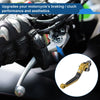 Yamaha WR125X 2 x Adjustable Brake Clutch Levers Gold Tone Black