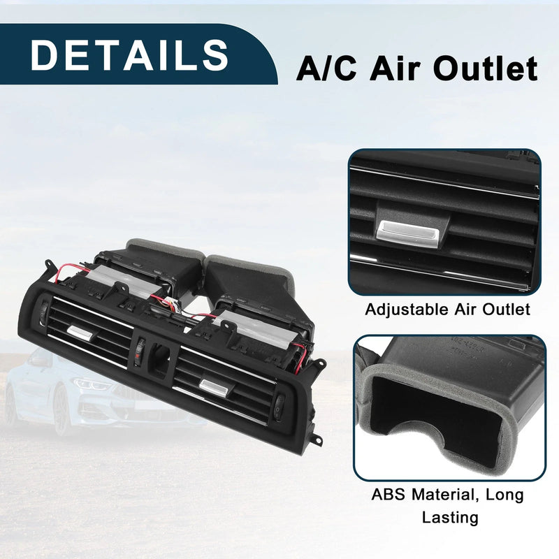 BMW 528i (2011-2016) Grille Black AC Air Vent Panel