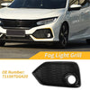 Honda Civic Hatchback Left Side Fog Light Grill (2017-2019)