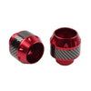 Motorcycle Crash Protection Red Front Fork Frame Sliders