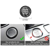 Audi Q5 2010-2018 Carbon Fiber Console Engine Start Push Button Cover Trim