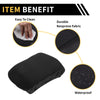 Chevrolet Microfiber Leather With Soft Foam Black Console Lid Armrest Cover