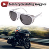 Motorcycle 1 x Motorcycle Goggles Deep Gray Lens Frame Tri-acetel Cellulose