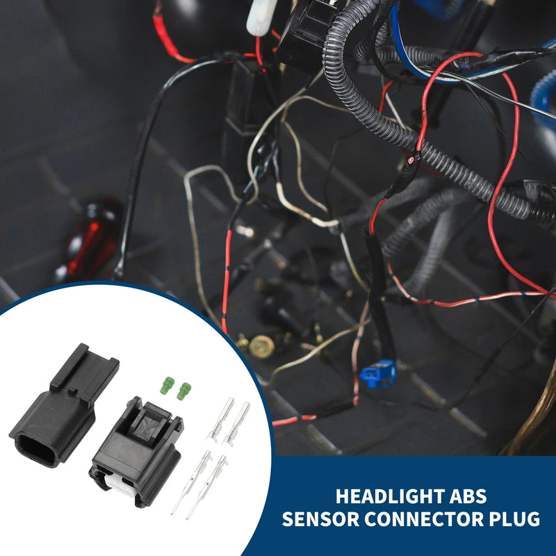 Honda - Clean Wiring Solution 2 x Pin Headlight ABS Sensor Connector Plug
