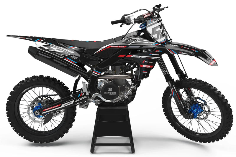 Yamaha WRF 250 2015-2019 - Cyprus Stickers Custom Graphics Kit