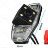 Honda Accord, Civic, Pilot Rear View Backup Camera (2003-2023)