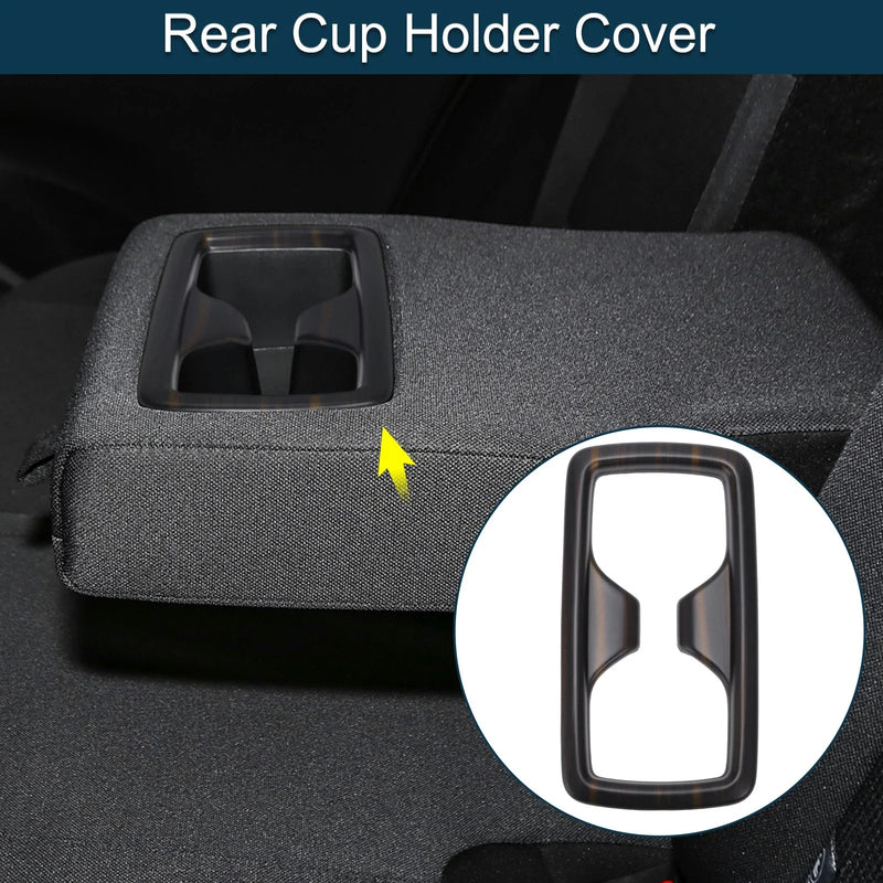 Toyota Harrier 80 Series Black Rear Cup Holder Cover