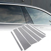 Nissan Titan (2004-2015) Chrome Silver 6 x Car Pillar Window Trim Covers