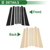 BMW X5 (2007-2013) Black 8 x Door Pillar Window Trim