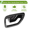 Honda HR-V (2023-2025) Carbon Fiber Interior Door Handle Bowl Cover Trim