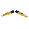 Aprilia GPR125 GPR150 APR150 CR150 Gold Rear Foot Pegs (2010-2023)