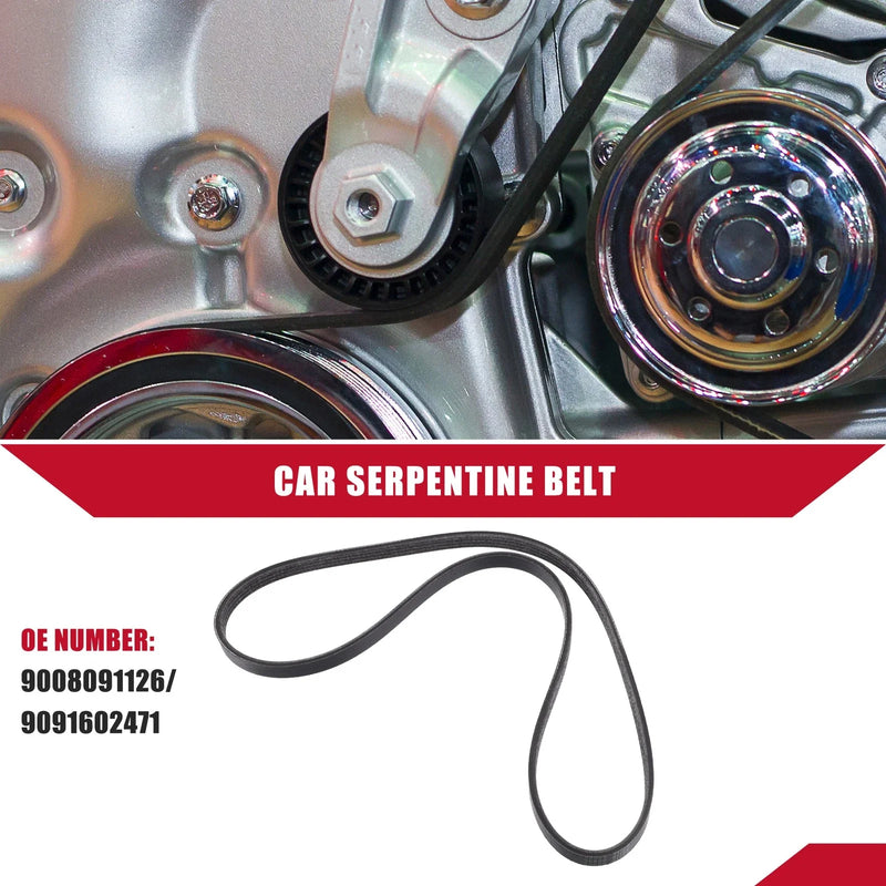 Toyota Paseo 2 x Serpentine Belt (1992–1992)