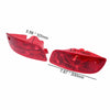 Hyundai Santa Fe (2007-2009) NEW 2 x Fog Light Rear Reflector Lamps
