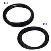 Pair Door Trim Rubber Fits Mazda Fighter B2200 Ford Ranger 2D Piackup 1999-06