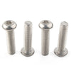 Harley Touring Dyna Steel Chrome Triple Clamp Yoke Bolt Screw Kit