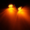 Universal Models 2 x Chrome Mini LED Motorcycle Turn Signal Lights