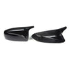 BMW E70 E71 X5 X6 2 x Black Rear Side Mirror Covers (2007-2013)