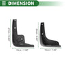 Nissan Tiida Mud Flaps Splash Guards 1 Set (2005-2010)