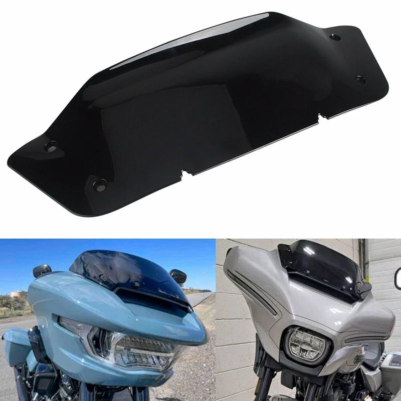 Harley FLHXSE 7" Black Front Windshield Cover (2023-2024)