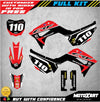 Honda CRF 110 2019-2023 PYRO STYLE Stickers Custom Graphics Full Kit